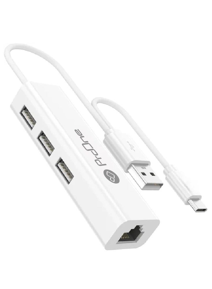 USB Ethernet (LAN) Network Adapter Compatible with Laptops, Computers, and All USB 2.0 & Type-C Compatible Devices Including Vista/XP, Windows 7 to 11, All Mac OS X, OS X, and macOS