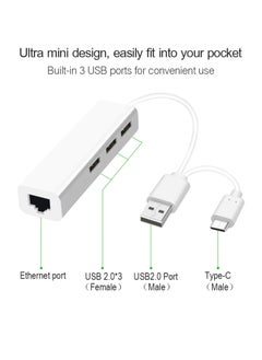 ProOne USB Ethernet (LAN) Network Adapter Compatible with Laptops, Computers, and All USB 2.0 & Type-C Compatible Devices Including Vista/XP, Windows 7 to 11, All Mac OS X, OS X, and macOS  - Image 4