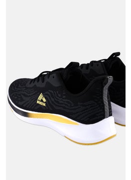 RBX Men Lace Up Running Shoes, Black  - Image 2