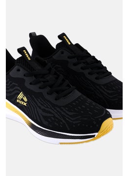 RBX Men Lace Up Running Shoes, Black  - Image 3