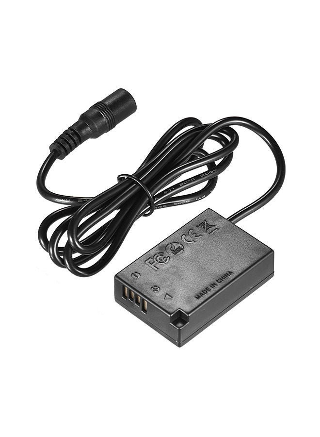 NIBEMINENT Dummy Battery Adapter Camera Charger for Canon 200D/800D/760D/750D Black - Image 2