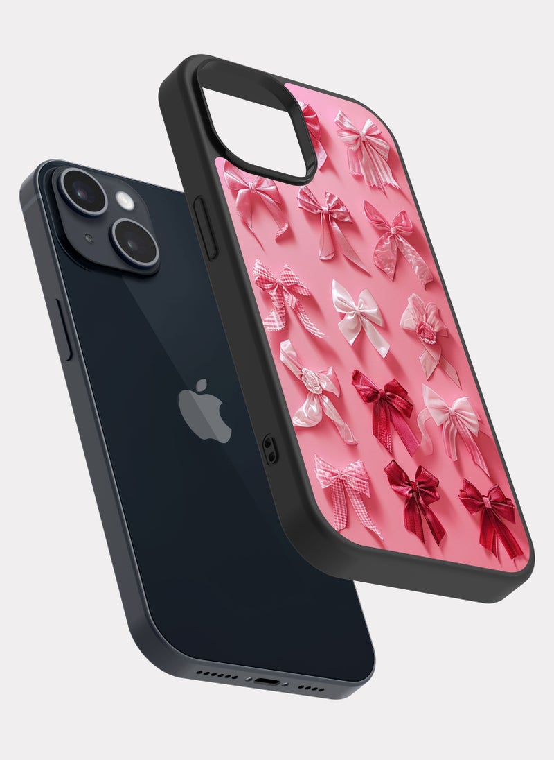 PXLAAT iPhone 14 case cover Bow Pattern - Image 2