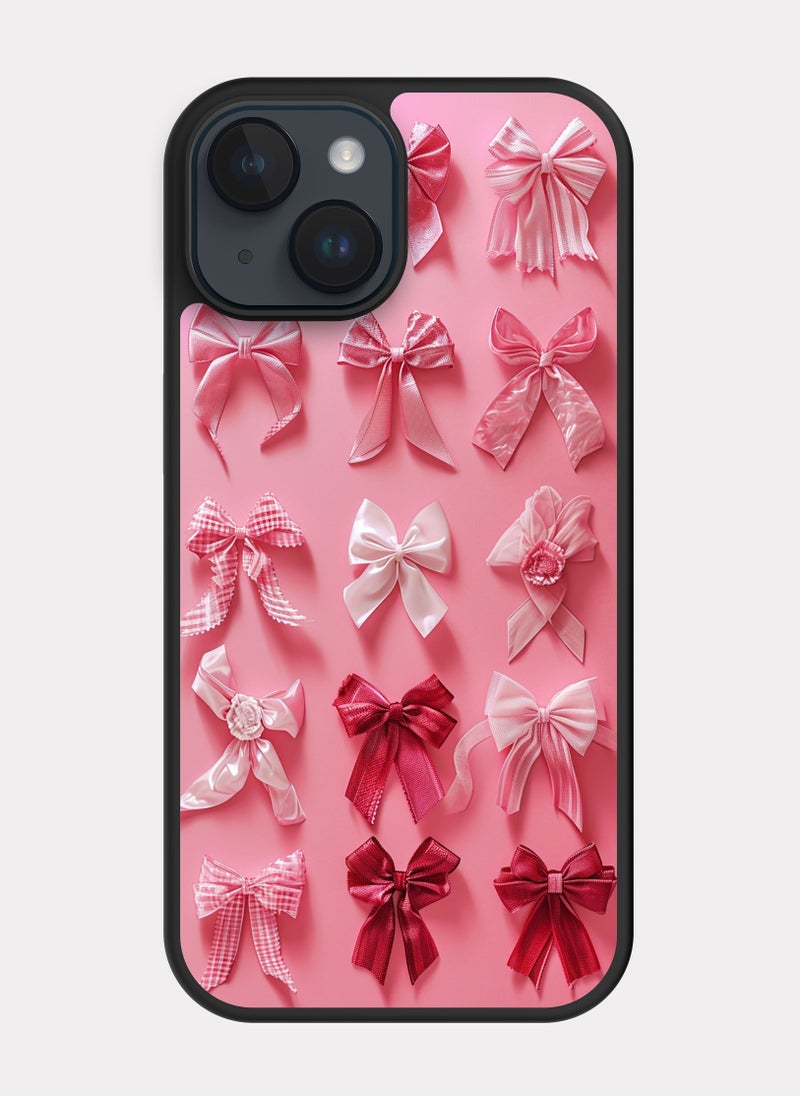 PXLAAT iPhone 14 case cover Bow Pattern - Image 1