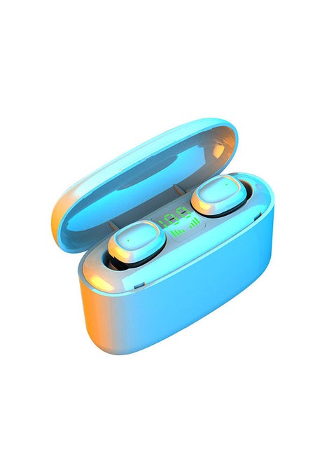 MR-G5S BT Earphones True Wireless Earbuds Touch Control Headset with Mic LED Display USB Output Power Bank White