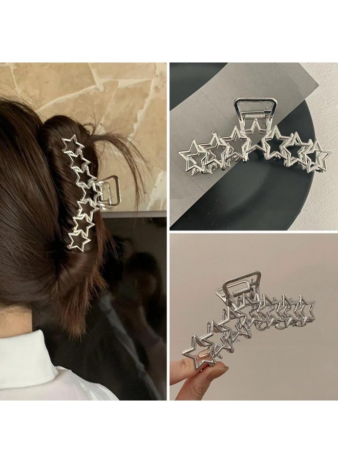 AEGYPIUS - Metal Hair Clip, Star-Shaped Hair Claw, Large Claw Clips - Ideal For Styling, Metal Hair Accessories - Great For Everyday Use, Perfect For Women And Girls - Image 1