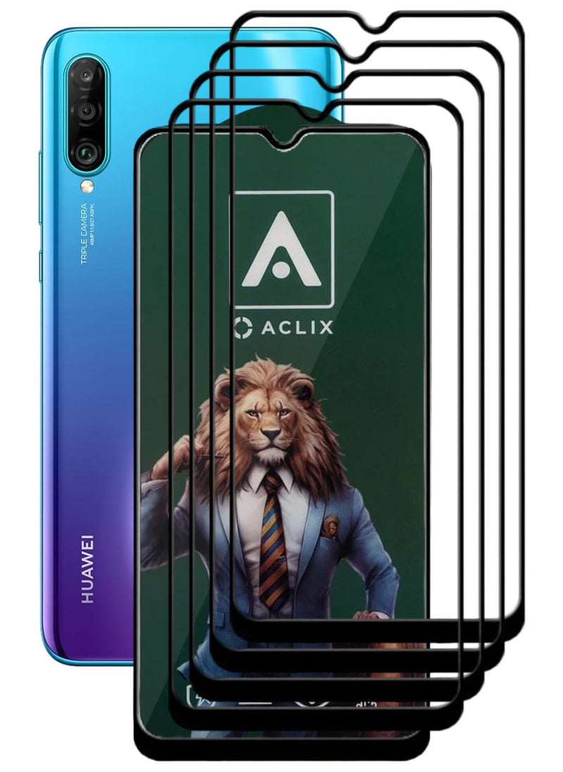 ACLIX 4 Pieces Antistatic ESD Dustproof Premium Quality High Definition Tempered Glass Screen Protector Designed For Huawei P30 lite - Image 1