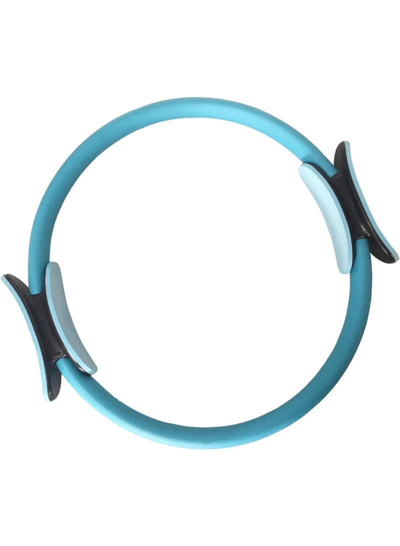 Fitness Pilates Ring,Double Handle Exercise Circle Fitness Magic Circle Resistance Ring Dual Grip for Yoga Core Training,14.96 Inch - Image 1