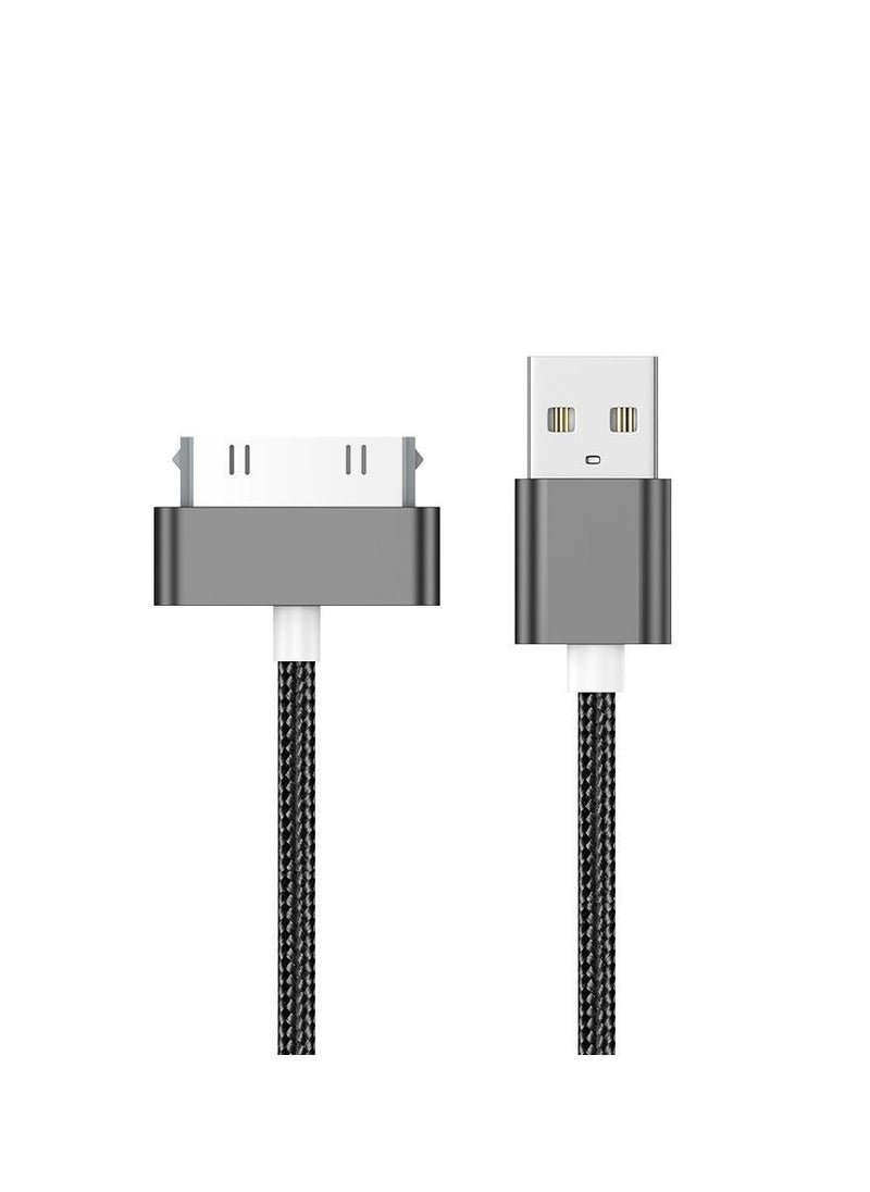 كينسو ٢ قطع كابل USB للشحن والمزامنة لأجهزة iPhone 4/4s، iPhone 3G/3GS، iPad 1/2/3، iPod، بطول 4.9 قدم، باللون الأسود.  - Image 2
