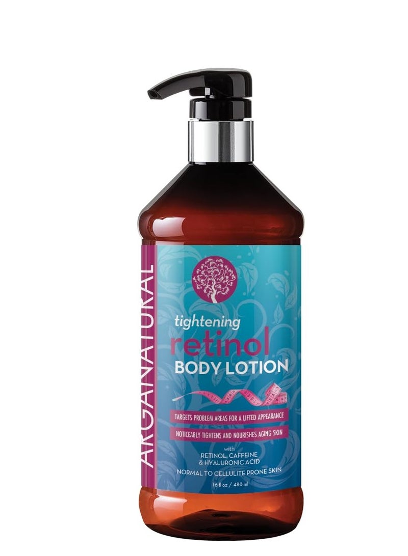 Arganatural Arganatural Tightening Retinol Body Lotion 480 ml  - Image 1