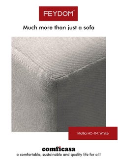 COMFICASA FEYDOM Pebble chair & beanbag : Mollia white  - Image 2