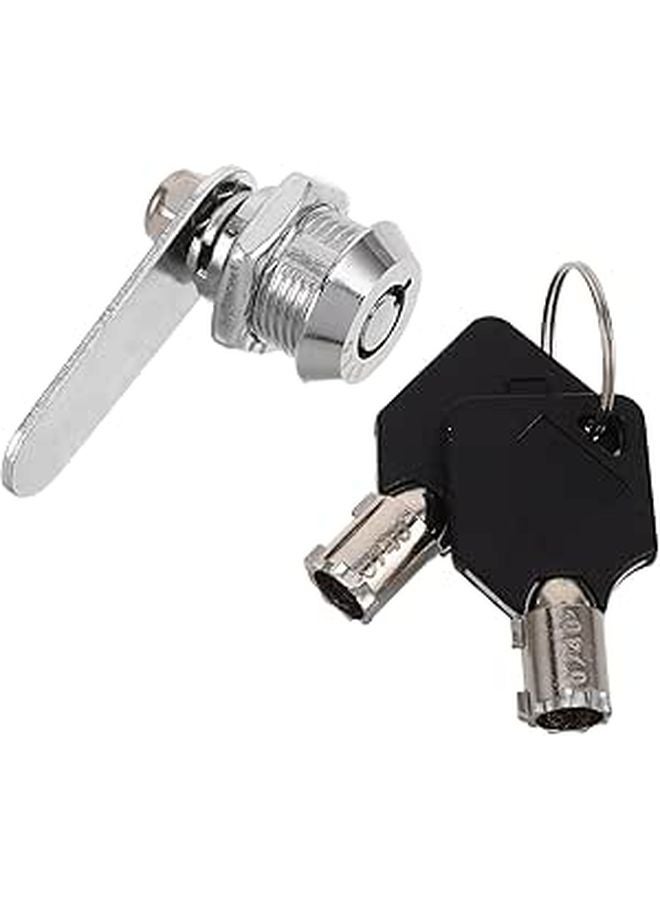 Generic 16mm Zinc Alloy Cam Lock with Keys for Cabinet Drawer Toolbox ...