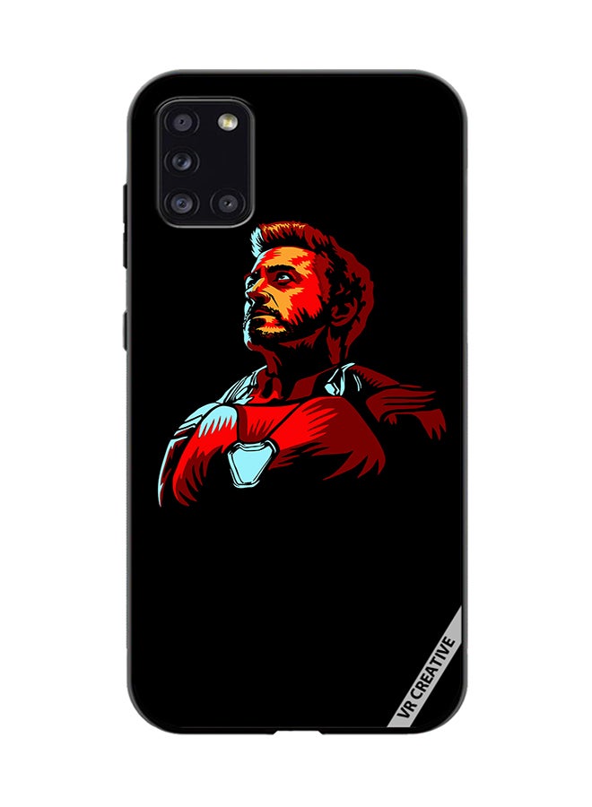 VR CREATIVE Protective Case Cover For Samsung Galaxy A31 Iron Man Design Multicolour - Image 1