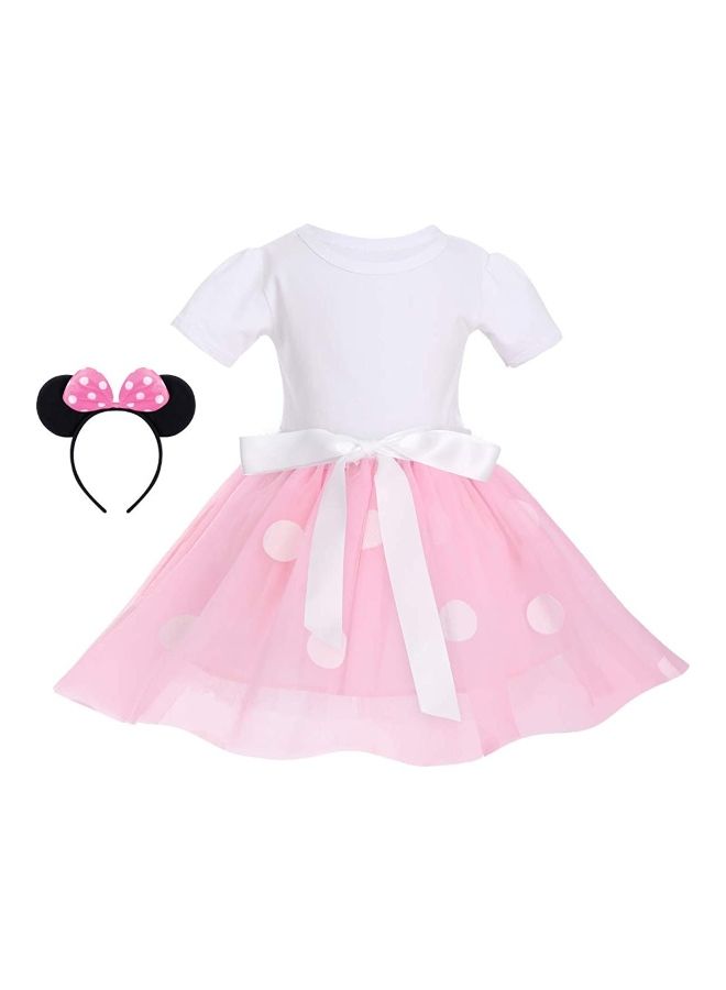 NIBEMINENT Princess Polka Dots Costume 110cm - Image 2