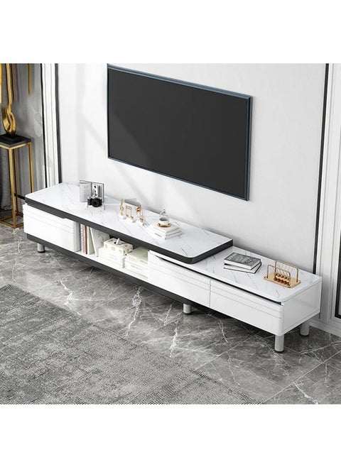 Living Room Modern Shelf Storage Cabinet Table