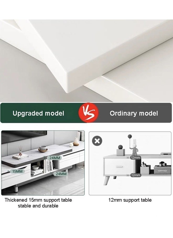 Living Room Modern Shelf Storage Cabinet Table