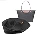 Lckaey Purse Organizer Insert For Longchamp Le Pliage Inserts With Zipper Handbag Felt Insert Tote Bag Organizador Y012darkgreyS - Image 2