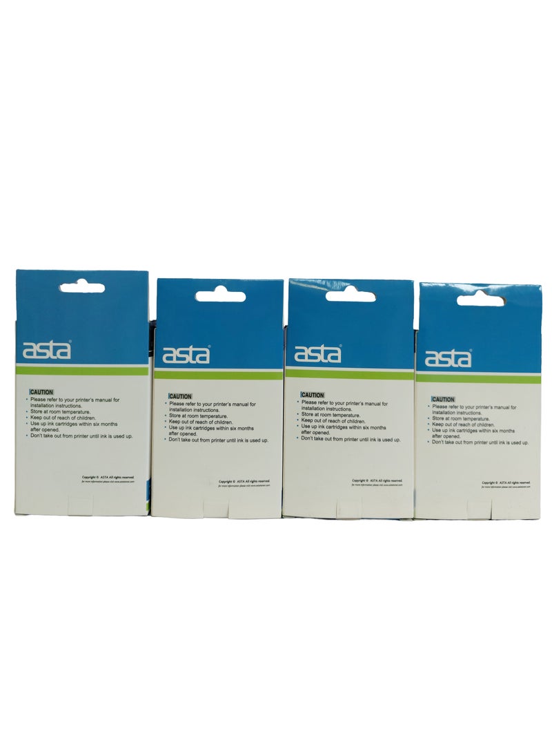 Compatible Ink Cartridge Replacement for HP 934 XL 935XL 934XL 935 High Yield 4 Combo Pack (Black & C/M/Y) to Use With Officejet 6220 6812 6815 6820 Officejet Pro 6230 6830 6835 Printers