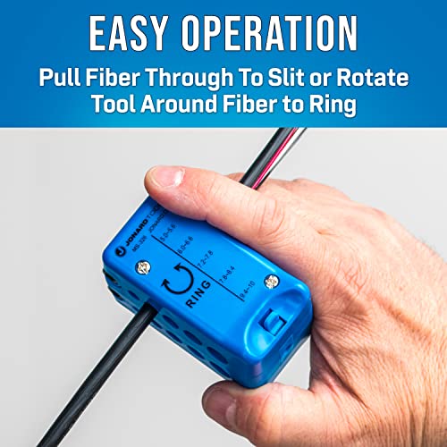 Jonard Tools MS-326 Micro Duct Fiber Optic Cable Slit & Ring Tool (5 mm - 10 mm) - Image 2