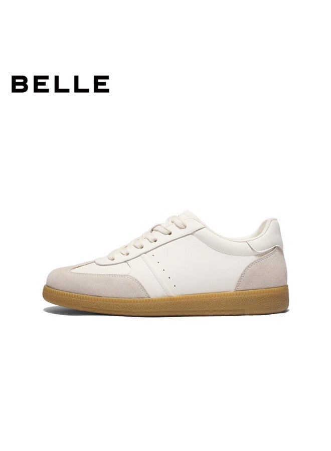 Belle Casual Sports Sneakers Men 25 Retro Colorblock Trainer Acm5 White/grey - Height Increasing - Image 2