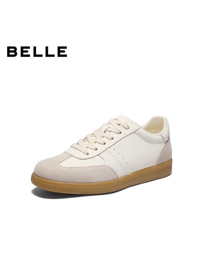 Belle Casual Sports Sneakers Men 25 Retro Colorblock Trainer Acm5 White/grey - Height Increasing - Image 1
