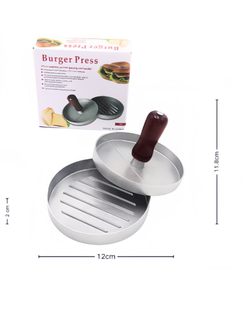 ليون هوم مكبس لحم الهمبرجر للمطبخ المنزلي، صنع قالب ضغط فطيرة اللحم المستديرة، صانع فطائر الإفطار الإبداعي - Image 5
