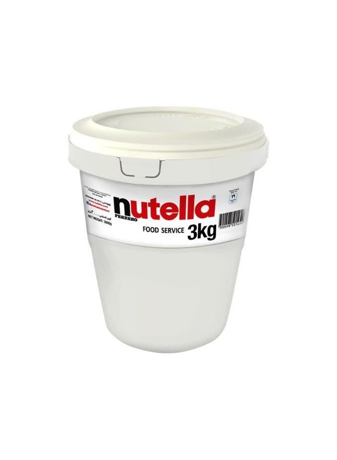 Nutella Hazelnut Chocolate Spread Bucket 3kg