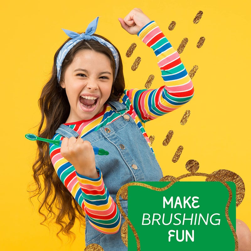 Lingito Kids Toothbrush, Toddler Toothbrush, Kids Toothbrush Pack, Toddler Toothbrush Age 2-4, Kids Tooth Brush, Kids Travel Toothbrush for Tiny Hands Boys and Girls Soft Toothbrush Kids (4 Pack - With Timer) - Image 4