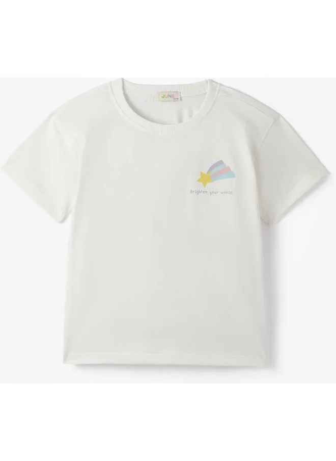 جون June Girl Tshirt Ecru