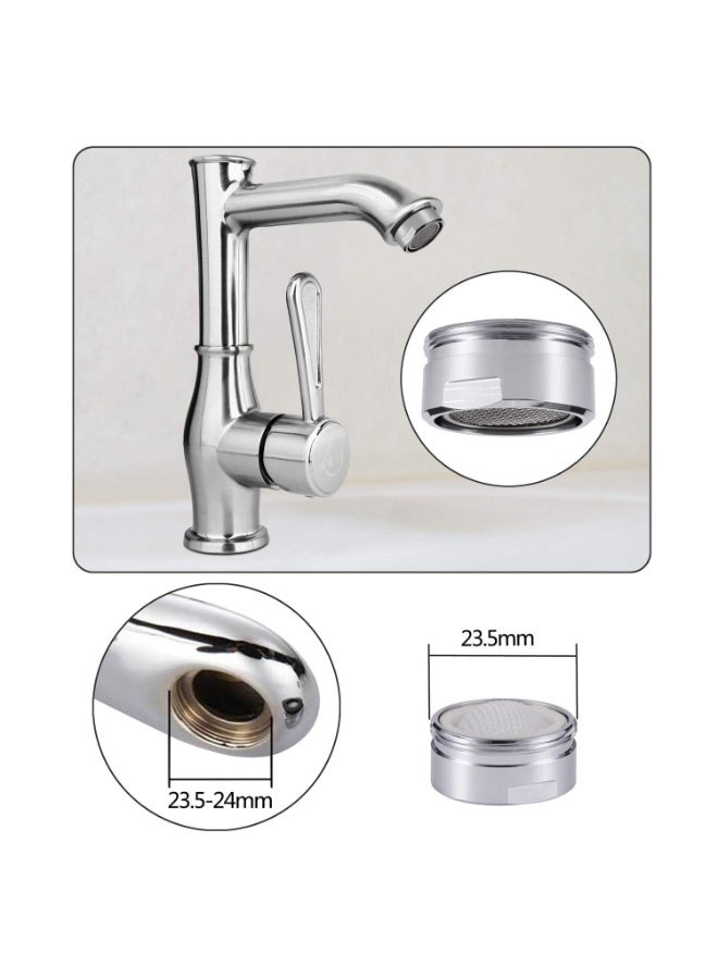 OSHIMA 8 PCS Faucet Aerator, Sink Faucet Extender, Water Saving Kitchen Bathroom Sink Aerator, Tap Parts Replacement Parts, 15/16-Inch Male Threads for Kitchen & Bathroom Faucets - Image 5