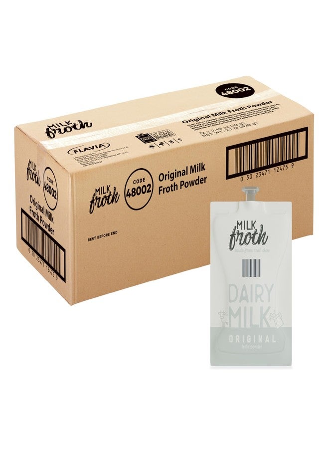 FLAVIA Mars Flavia Alterra Real Milk Froth, Original, 72 Count (Formerly Fabulous Froth)(Packaging may be vary) - Image 2