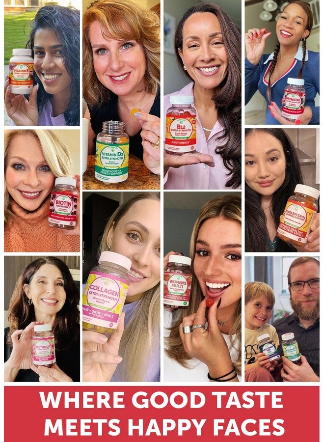 Lunakai USA Made Biotin Gummies 5000mcg with Vitamin C & E - Delicious Hair Skin Nails Vitamins for Women, Non-GMO, Hair Growth Supplement, 60 Ct - Image 3