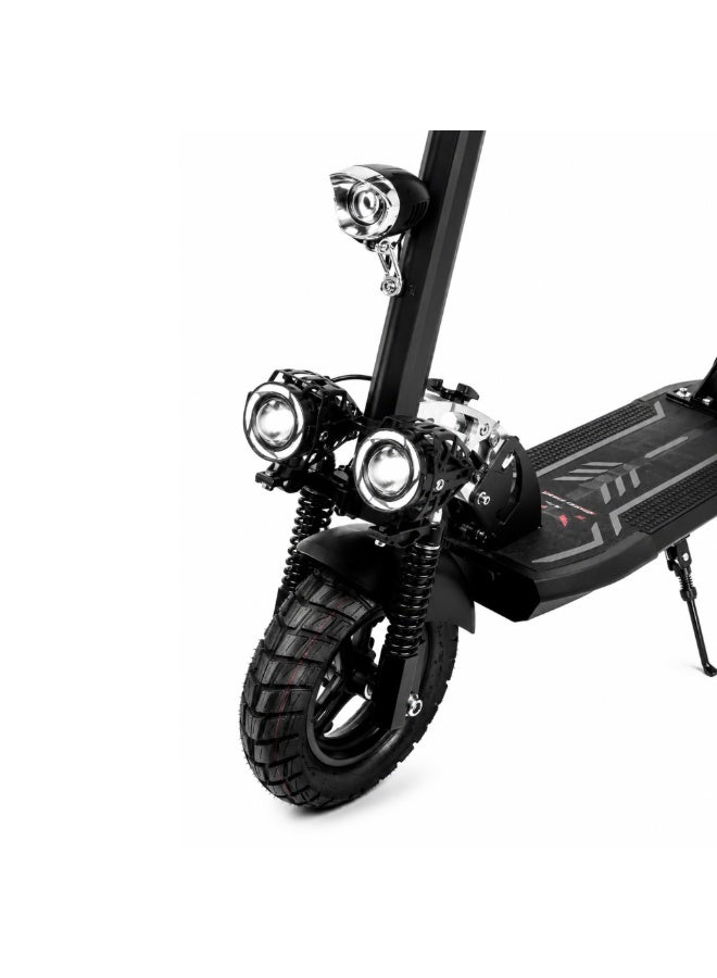 ROHAN WINGS KT-4A Electric Scooter 2026 Model 3000W Motor 48V 13Ah Lithium Battery 60-70 km/h Top Speed Foldable with Dual Suspension Black - Image 4