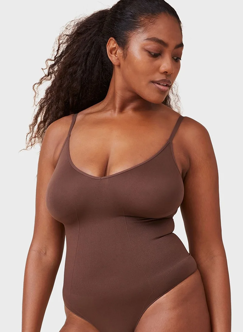 Cotton On Body Plunge Neck Knitted Bodysuit