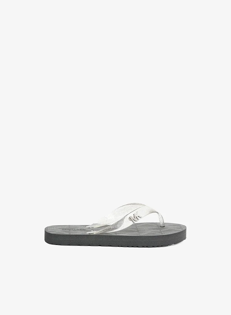 Michael Kors Kids Logo Flip-Flops