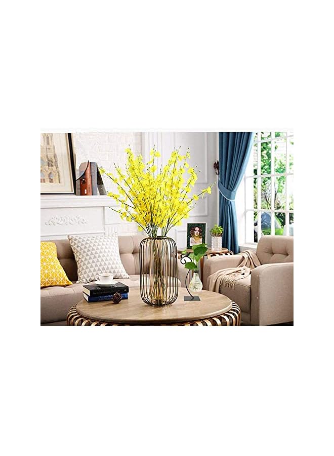 The Bros Desktop Glass Planter Hydroponics Vase,Planter Bulb Vase with Holder for Home Decoration,Modern Creative Bird Plant Terrarium Stand, Scindapsus Container - Image 3