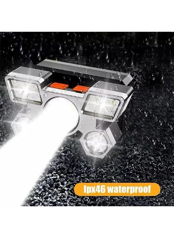 Lemon Rechargeable Headlamp, LED Headlamp, Super Bright Flashlight, Camping Outdoor Headlight, Waterproof, dustproof lumens - Image 3