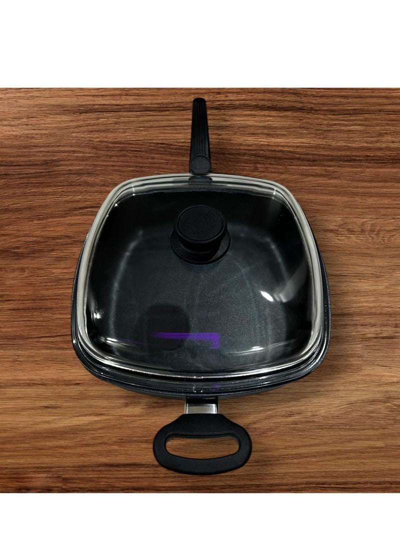 اس كي كي مغلاة مربعه  من SKK تيتانيوم  الاصلي مقاس الطول 26cm العرض cm26 العمق 5 - Image 4