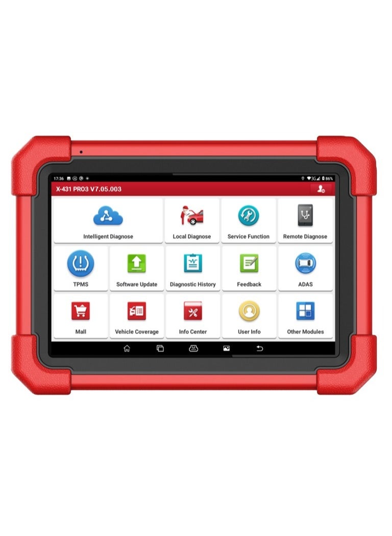 Launch X431 PRO 3 SE 43+ Services/Full Diagnostic Scanner OBD Il diagnostics, read/clear DTCs, bi-directional control, remote diagnosis, live data streaming, coding all  - Image 3