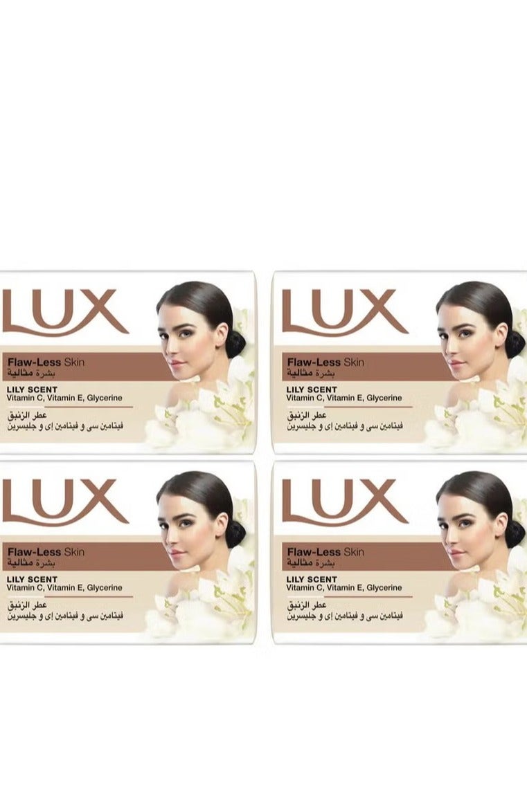 لوكس صابون الكريمي المثالي، 4 قطع - 460 جم (قد تختلف العبوة) - Image 1
