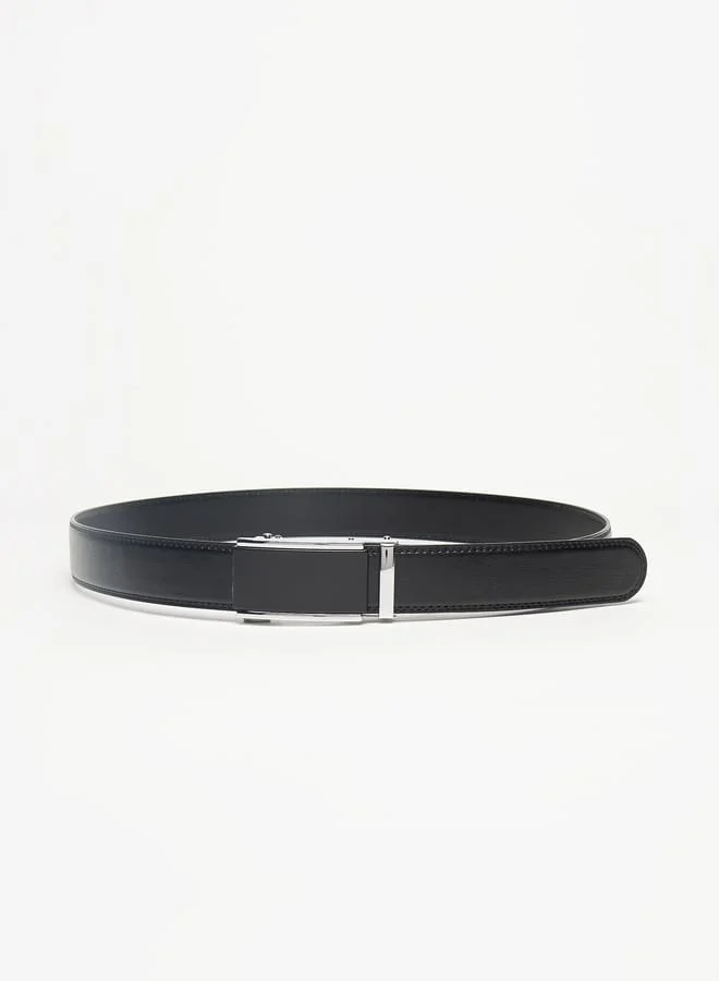 ال بي ال من شو اكسبرس Men's Belt with Box Buckle Closure