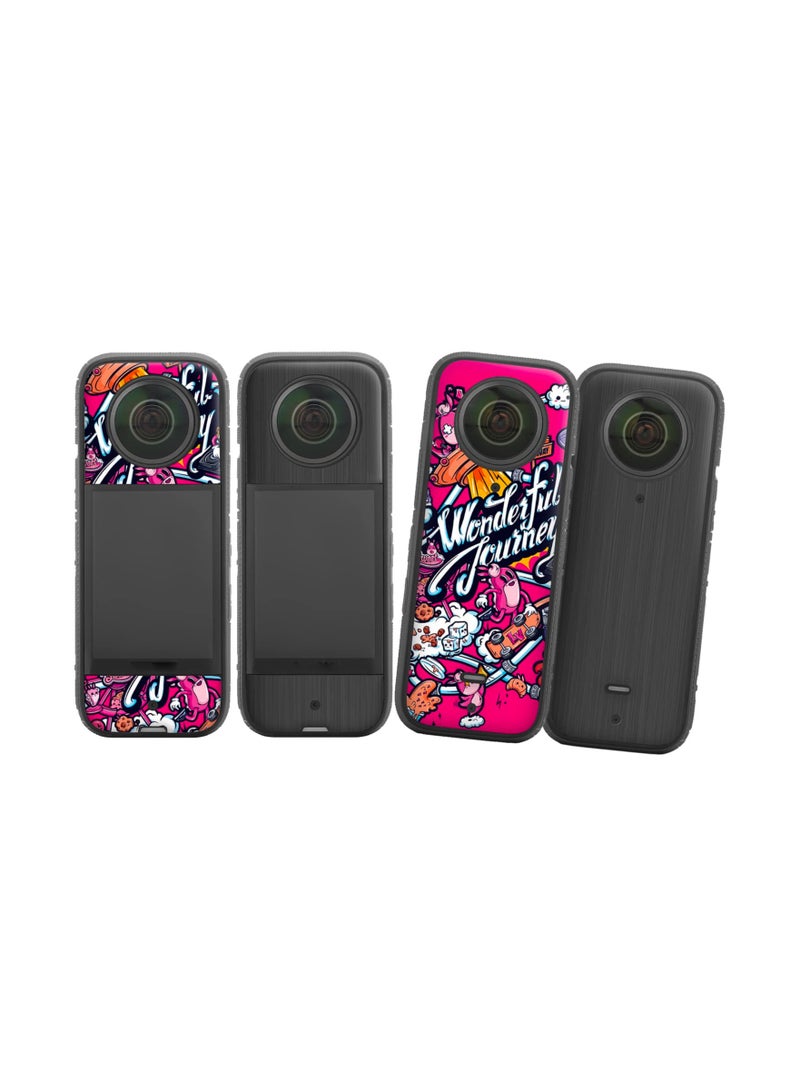 Waterproof Skin Decal for Insta360 One X3 Action Camera - Protective Sticker Wrap Combo Accessories for Enhanced Durability and Style  - Image 1