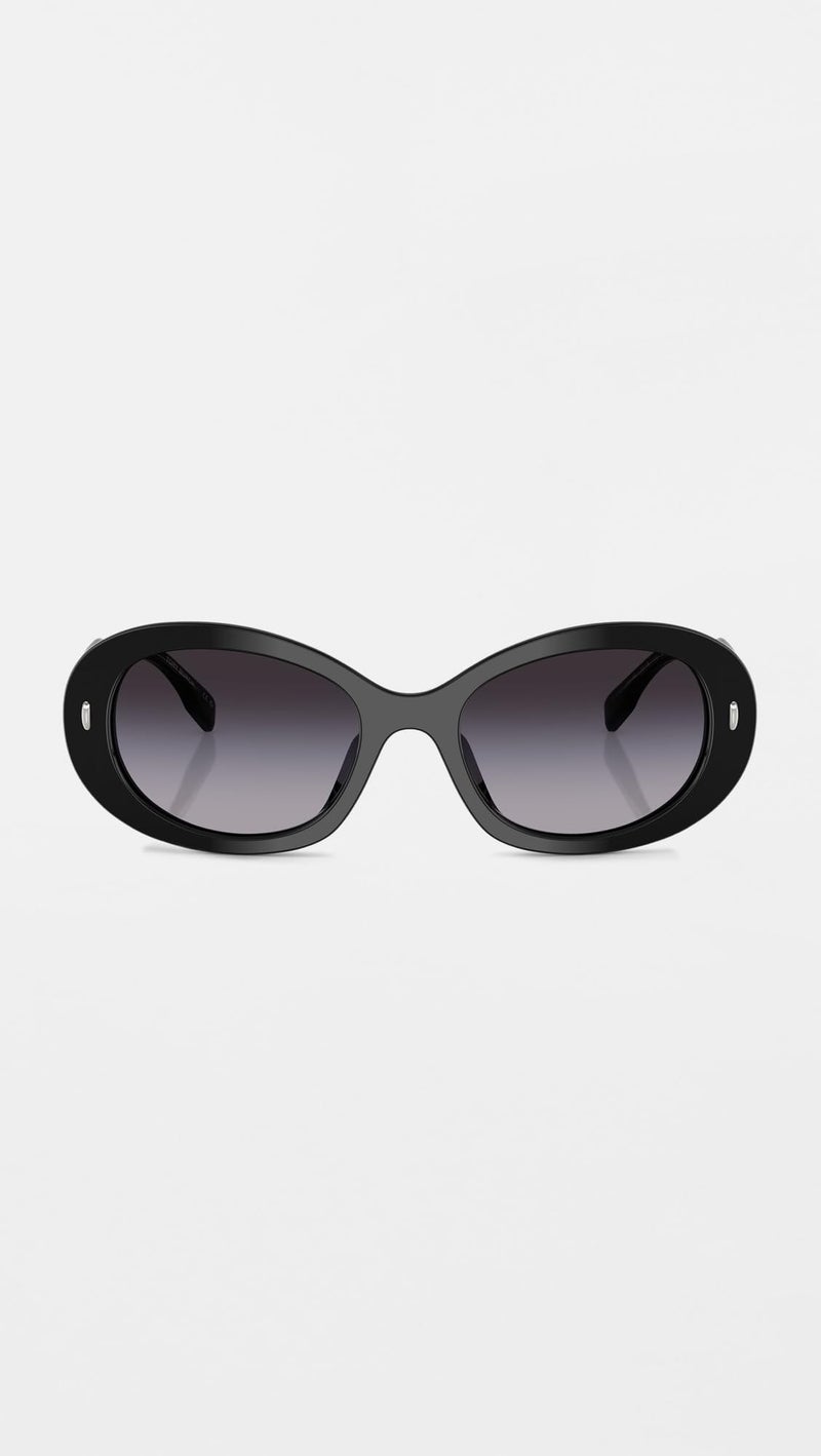 Tory Burch Sunglasses in Black - Grey Gradient - Image 2