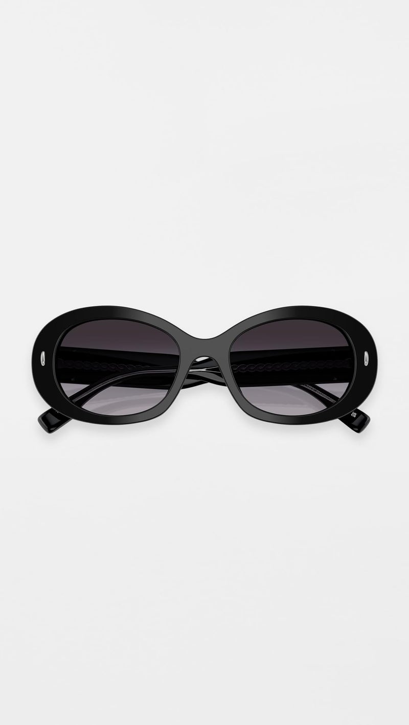 Tory Burch Sunglasses in Black - Grey Gradient - Image 5