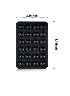 Peachjoy 12 Pack Silicone Suction Phone Case, Strong Sticky Suction Cups, Suitable for Hands Free Mirror Shower Bathroom, Selfies and Videos  - Image 2