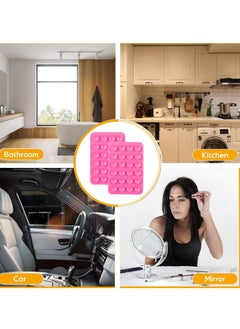 Peachjoy 12 Pack Silicone Suction Phone Case, Strong Sticky Suction Cups, Suitable for Hands Free Mirror Shower Bathroom, Selfies and Videos  - Image 5