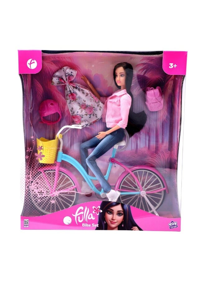 Fulla Fulla Doll with Bike Playset (30 cm)  - Image 1