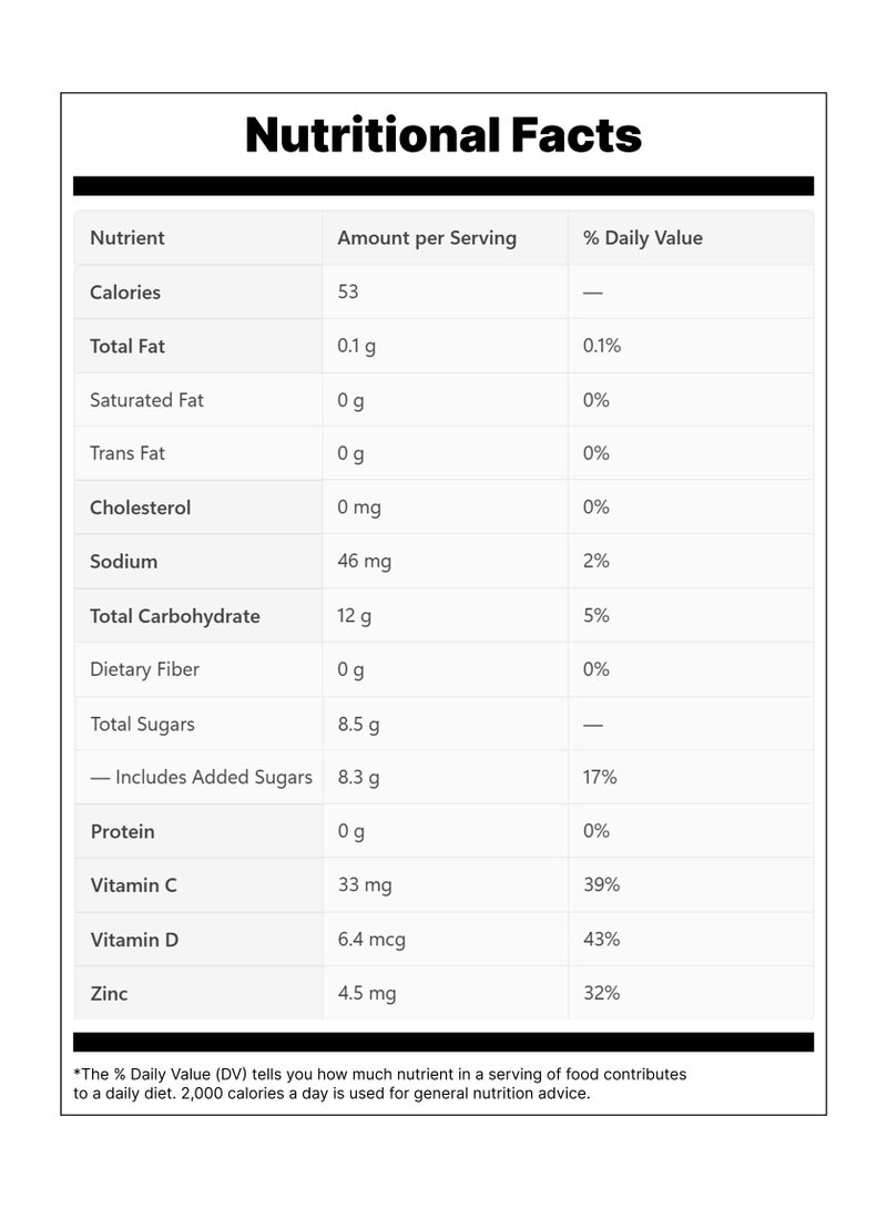 Tang Orange Flavoured Juice Powder Reduced Sugar - Image 3