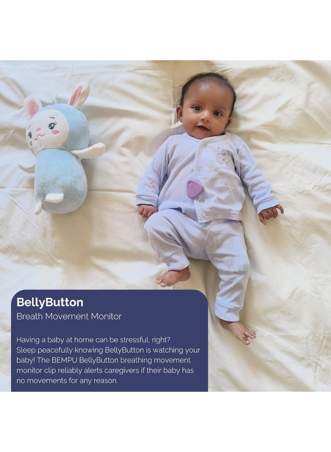 Bempu Bellybutton Smart Breathing Baby Monitor for Safer Sleep - Image 3