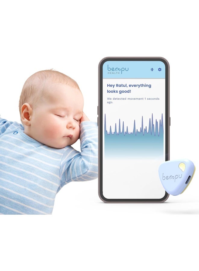 Bempu Bellybutton Smart Breathing Baby Monitor for Safer Sleep - Image 1