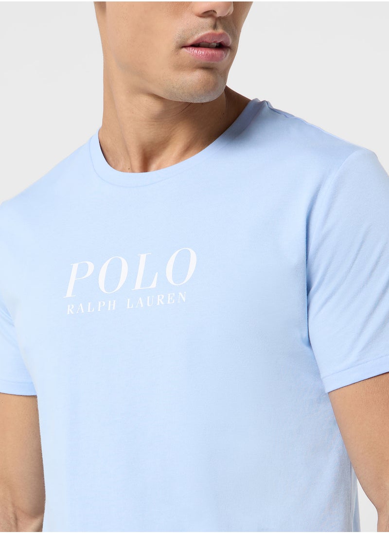 POLO RALPH LAUREN Logo Crew Neck T-Shirt  - Image 3